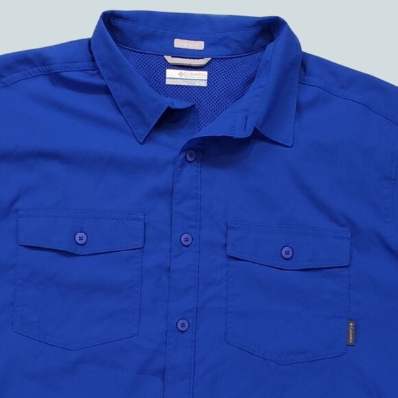 Columbia Men's Omni-Shade Sun Protection Short Sleeve Shirt Size XL - Picture 3 of 11